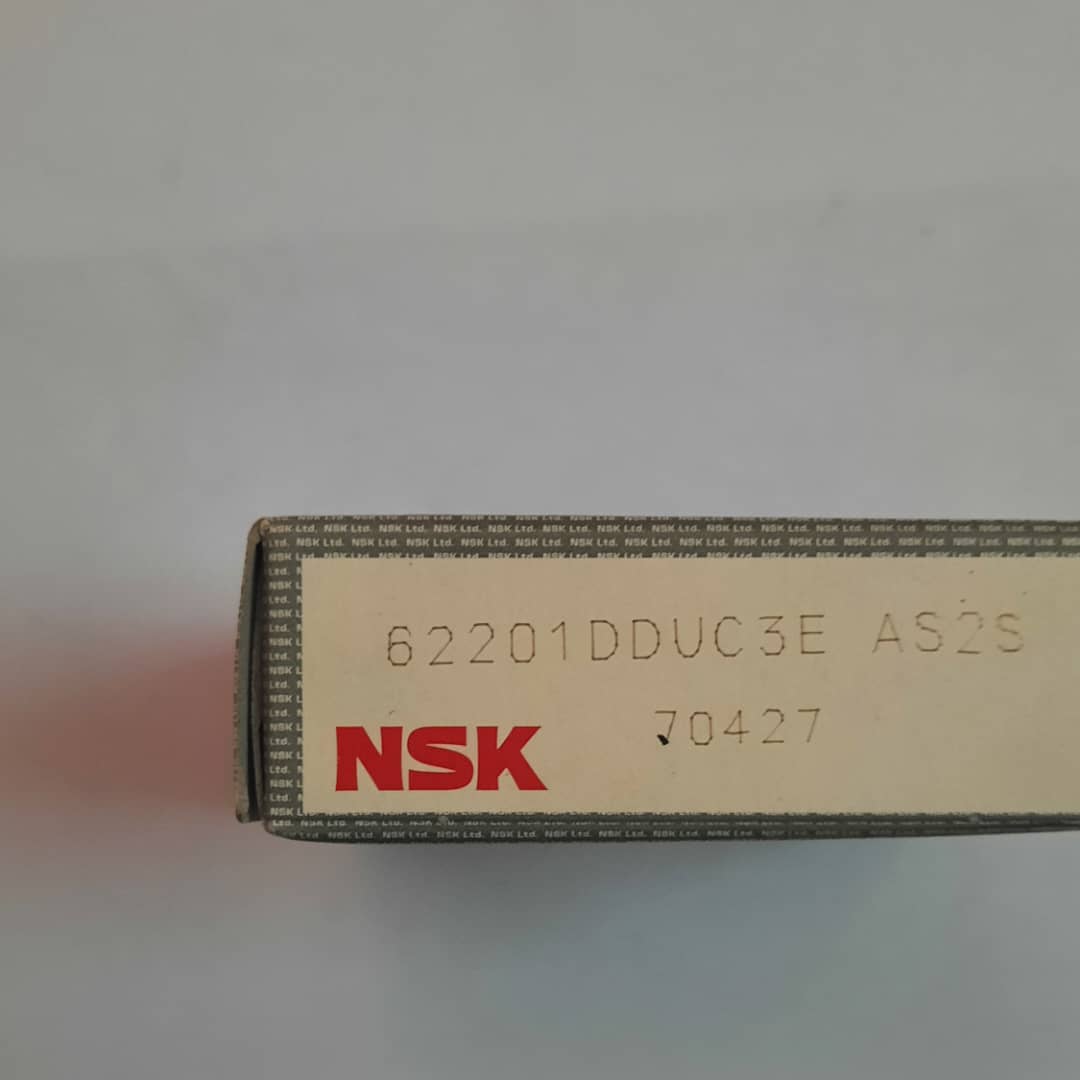 بلبرینگ 62201 واشر لاستیکی دور بالا برند NSK ژاپن اصلی