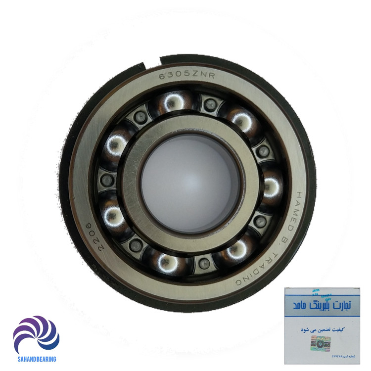 بلبرینگ 6305 ZNR برند حامد