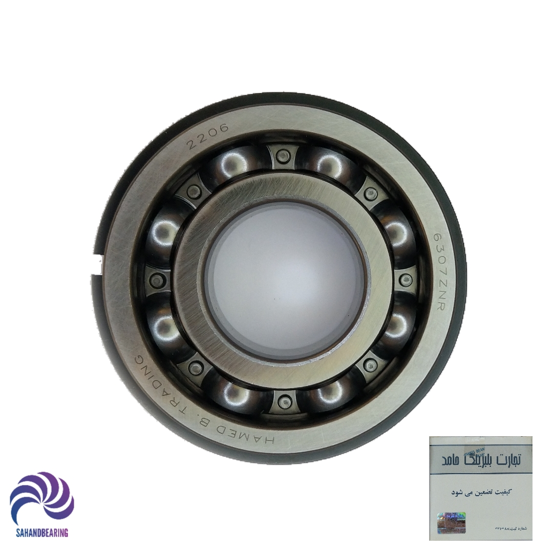 بلبرینگ 6307 ZNR برند حامد