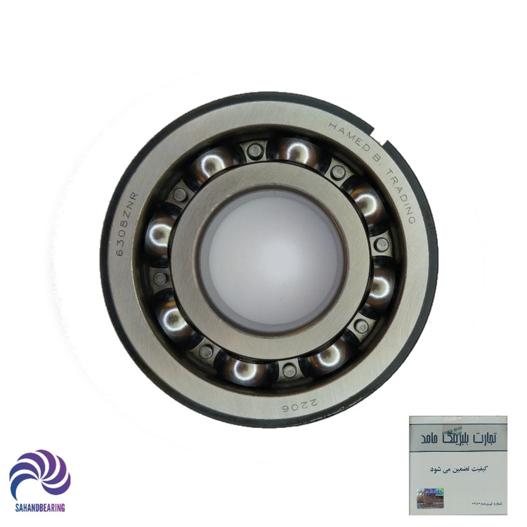 بلبرینگ 6308 ZNR برند حامد