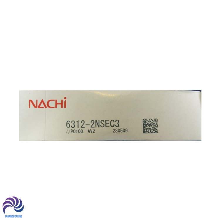 بلبرینگ 6312 2rs c3 برند ناچی ژاپن