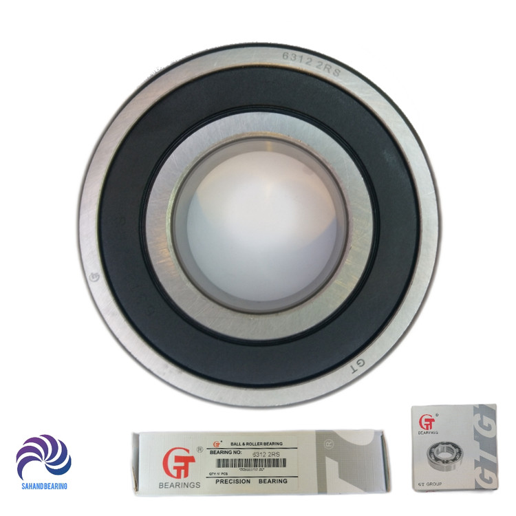 بلبرینگ 6312 واشرلاستیکی 2RS برند GT