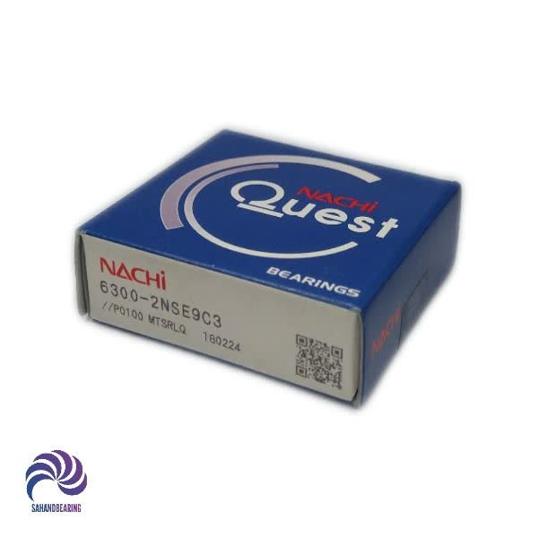 قیمت و خرید بلبرینگ 6300 2RS C3 برند NACHI ژاپن اصلی