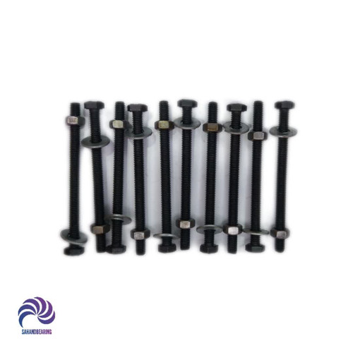 قیمت و خرید پیچ و مهره و واشر 80*6 میلی متر دست ده عددی