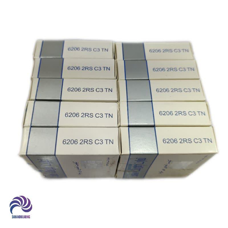 قیمت و خرید بلبرینگ 6206 واشرلاستیکی دور بالا برند حامد دست ده عددی