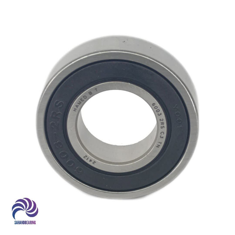 قیمت و خرید بلبرینگ 6003 واشرلاستیکی برند حامد