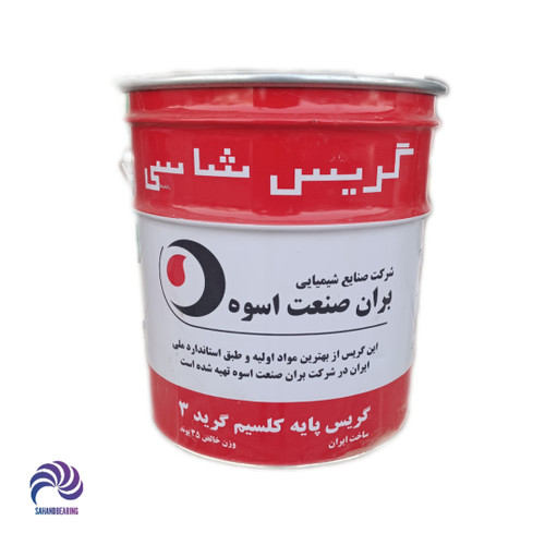 قیمت و خرید گریس شاسی پایه کلسیم اسوه وزن ۱۸ کیلوگرم