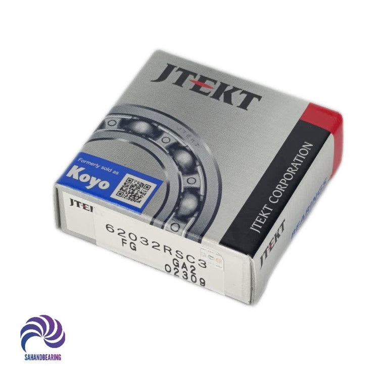 قیمت و خرید بلبرینگ 6203 واشر لاستیکی دور بالا سبد فیبر برند KOYO ژاپن اصلی دست 10 عددی