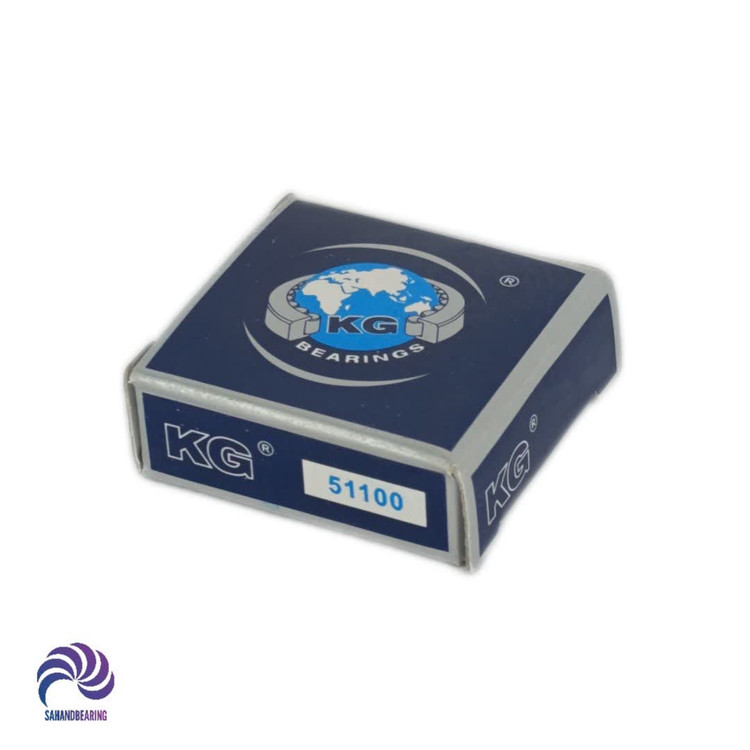 قیمت و خرید بلبرینگ کف گرد 51100 برند KG با ضمانت مرجوعی 7 روزه
