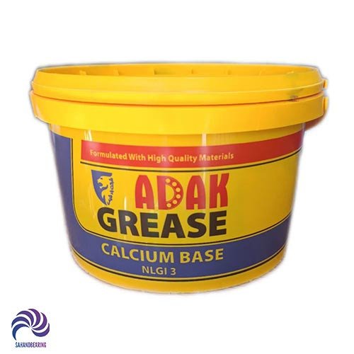 قیمت و خرید گریس پایه کلسیم درجه غلظت 3 برند آداک وزن 3 کیلوگرم