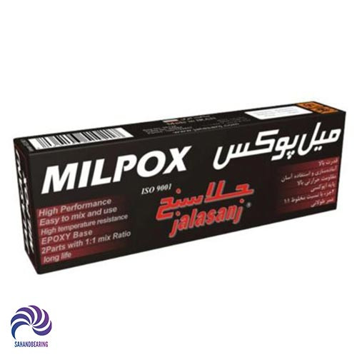 قیمت و خرید چسب دوقلو میل پوکس دیر خشک برند جلا سنج بسته 12 عددی