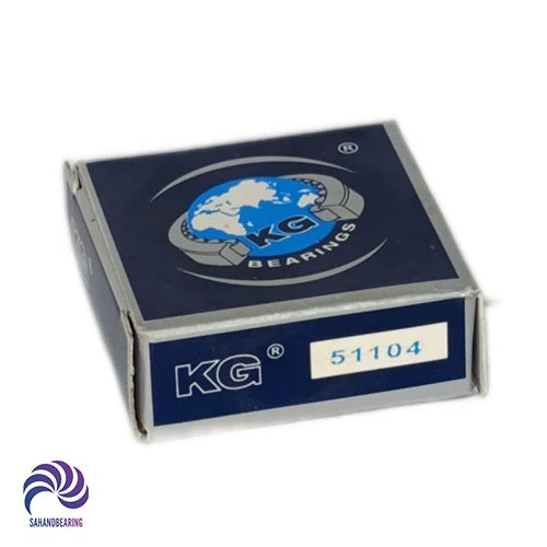 قیمت و خرید بلبرینگ کف گرد 51104 برند KG