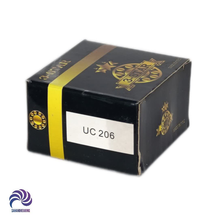 قیمت و خرید بلبرینگ UC 206 برند 3STAR با گارانتی اصالت کالا | سهند بلبرینگ