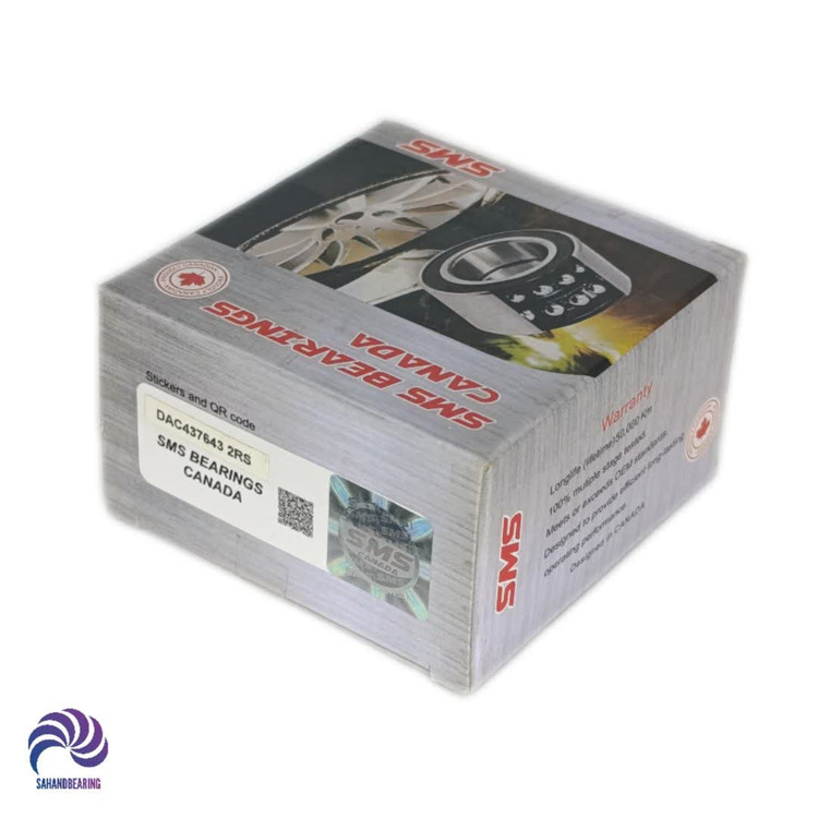 قیمت و خرید بلبرینگ چرخ جلو ماکسیما کد DAC437643 برند SMS