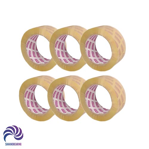 قیمت و خرید عمده چسب نواری پهن شیشه ای 5 سانتی برند TOPROLL بسته 6 عددی