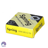 قیمت و خرید بلبرینگ 6204 2RS دور بالا برند SPRING | سهند بلبرینگ