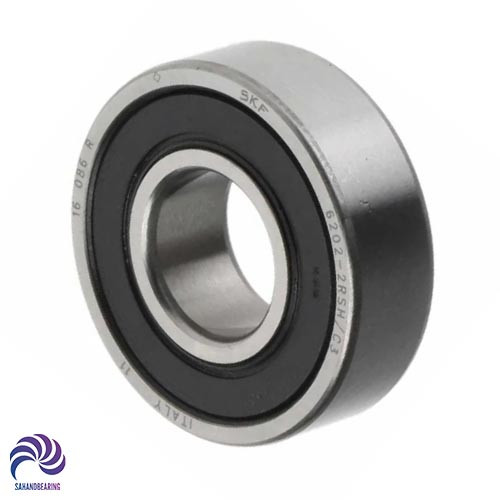 قیمت و خرید بلبرینگ 6202 SKF اصلی مدل 2RSH C3 ساخت ایتالیا | سهند بیرینگ