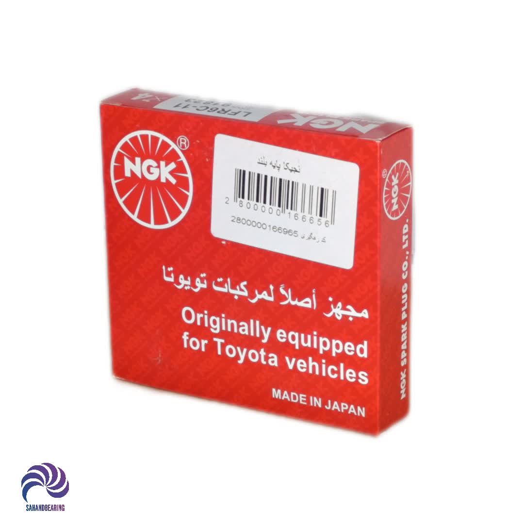 شمع پژو 206 تیپ 5 برند NGK ژاپن 4 عددی