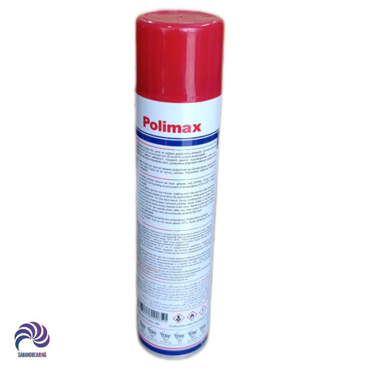 قیمت و خرید اسپری رنگ قرمز پلی مکس حجم 300 میلی لیتر | سهند بلبرینگ