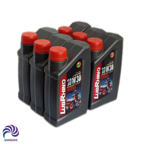 قیمت و خرید روغن موتور سیکلت لوبرینو مدل 10W30 SN حجم 0.8 لیتر 6 عددی | سهند بلبرینگ