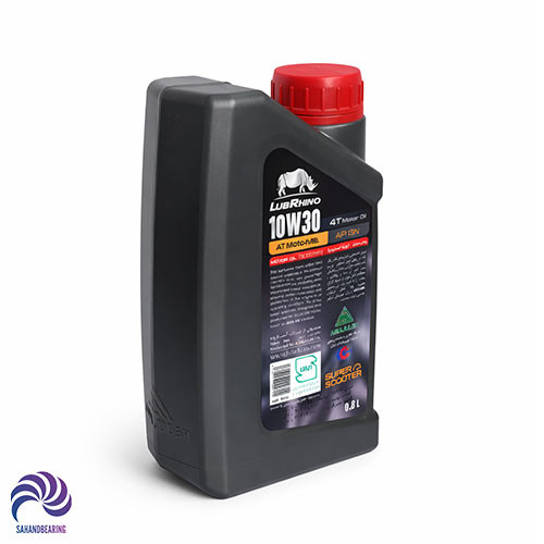 قیمت و خرید روغن موتور سیکلت لوبرینو مدل 10W30 SN حجم 0.8 لیتر 6 عددی | سهند بلبرینگ