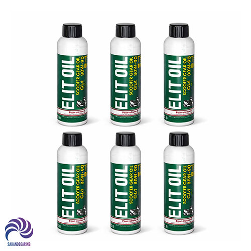 روغن دنده اسکوتر الیت مدل 80W90 حجم 120 سی سی 6 عددی