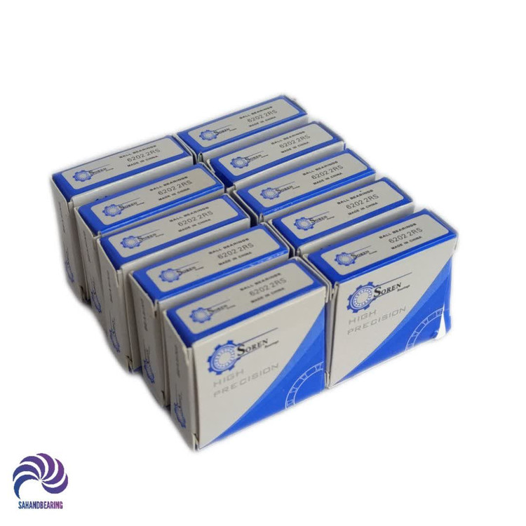 قیمت و خرید بلبرینگ 6202 2RS برند SOREN دست 10 عددی