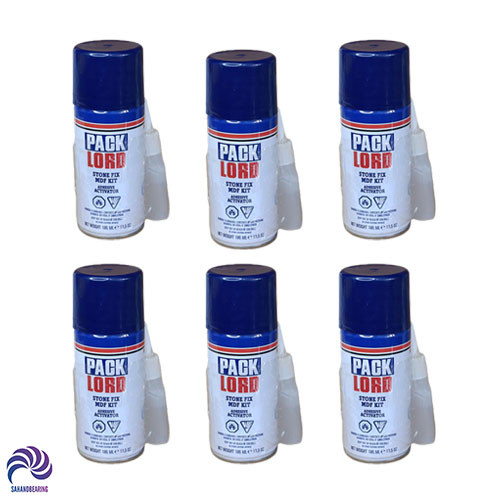 قیمت و خرید چسب 123 برند PACK LORD حجم 100 میلی لیتر دست 6 عددی | سهند بلبرینگ
