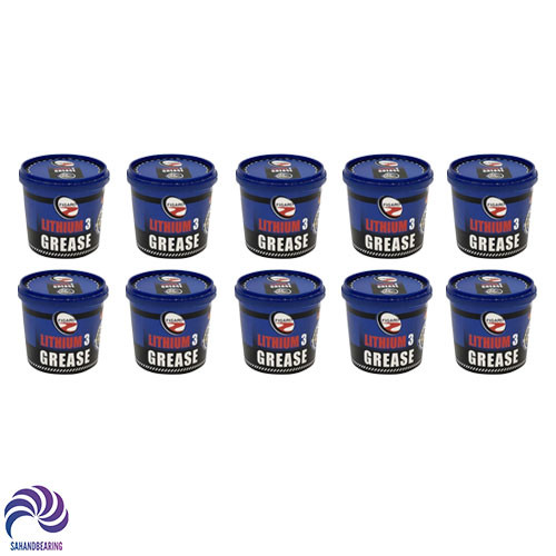 قیمت و خرید گریس نسوز فیگارو مدل لیتیوم آبی ۱۰۰ گرمی دست 10 عددی | سهند بلبرینگ