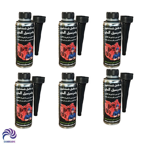 قیمت و خرید محلول شستشوی کاتالیزور واندرسیل آلمان حجم 250 میلی لیتر دست 6 عددی| سهند بلبرینگ