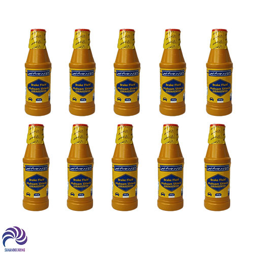 قیمت و خرید روغن ترمز مهسام شیمی مدل DOT3 حجم 250 میلی لیتر دست 10 عددی | سهند بلبرینگ