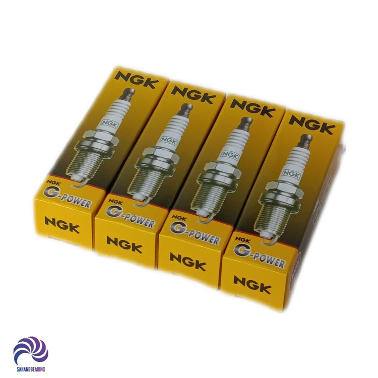 شمع پایه کوتاه سوزنی مدل G-POWER برند NGK ژاپن اصلی بسته 4 عددی