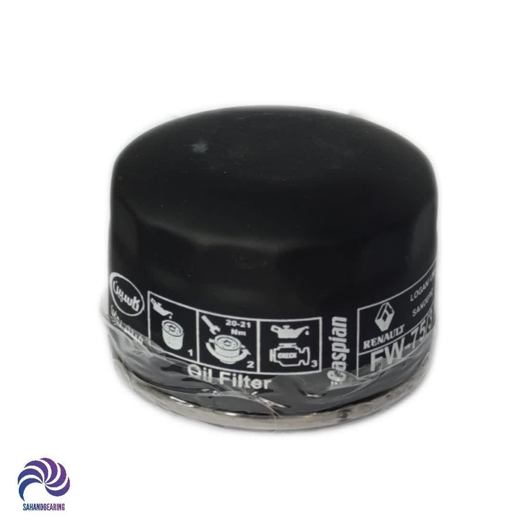 قیمت و خرید فیلتر روغن رنو L90 و ساندرو کد FW-75/3 برند کاسپین