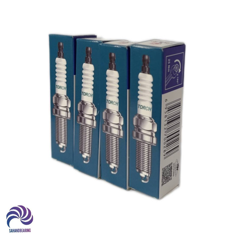 شمع خودرو پراید یورو 4 پایه بلند برند TORCH کد LDK7RTC دست چهار عددی