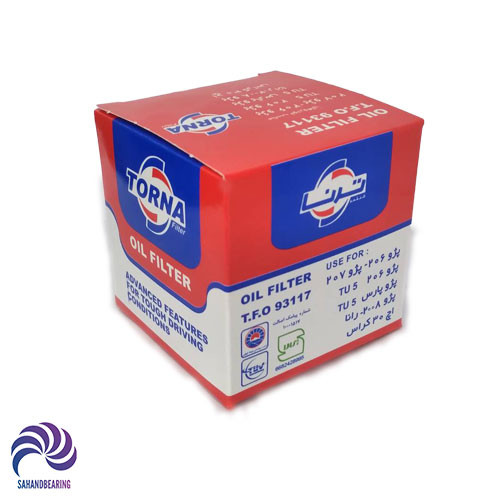 قیمت و خرید فیلتر روغن 206 ،207 و پژو پارس برند ترنا 6 عددی