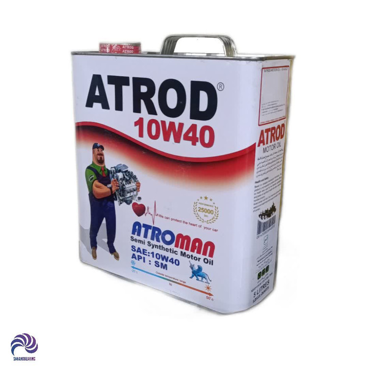 قیمت و خرید روغن موتور آترود آترومن 10W40 ۵ لیتری SM | سهند بیرینگ