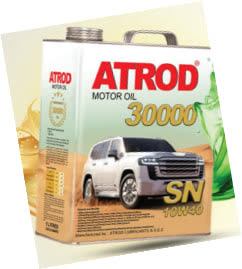 قیمت و خرید روغن موتور آترود 10W40 SN 30000 حجم 5لیتر | سهند بیرینگ