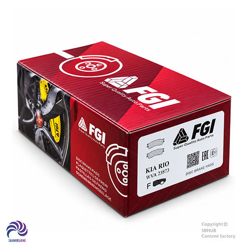 قیمت و خرید لنت ترمز چرخ جلو ریو کد WVA 23873 برند FGI