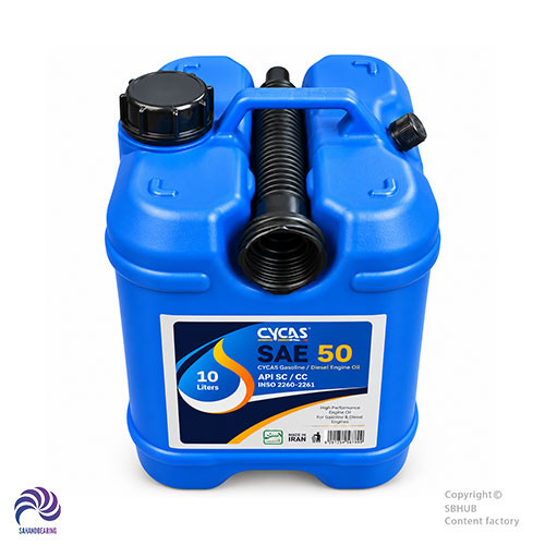 قیمت و خرید روغن موتور سیکاس مدل SAE 50 API SC / CC حجم 10 لیتر